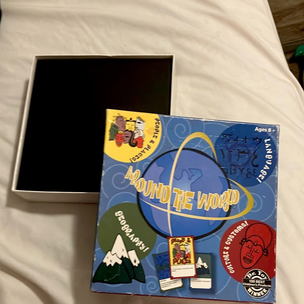 Around the wold boardgame